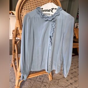 SÉZANE SILK BLOUSE